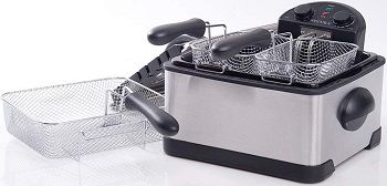 Secura Triple Basket Electric Deep Fryer review